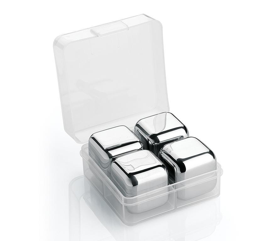 Cilio Kühlwürfel Steel 4er Set