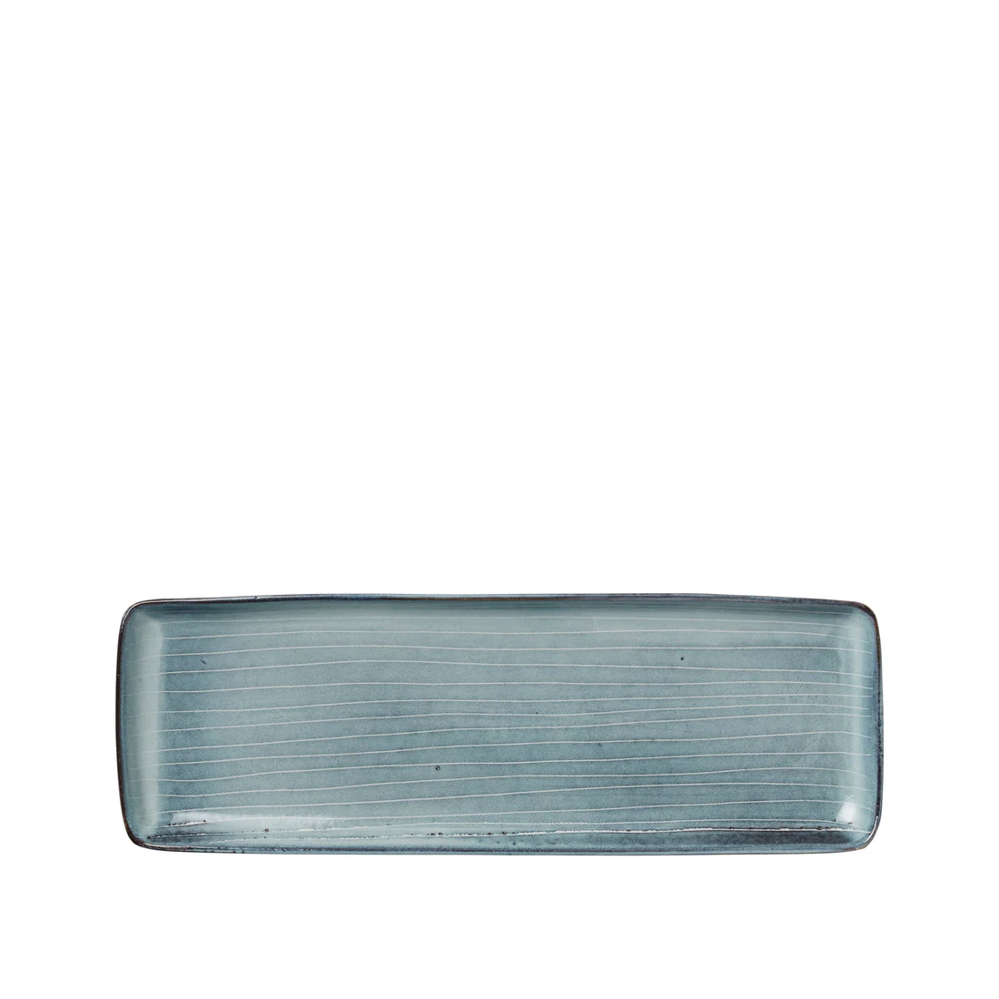 Broste Copenhagen Quadratischer Teller "Nordic Sea" 35cm