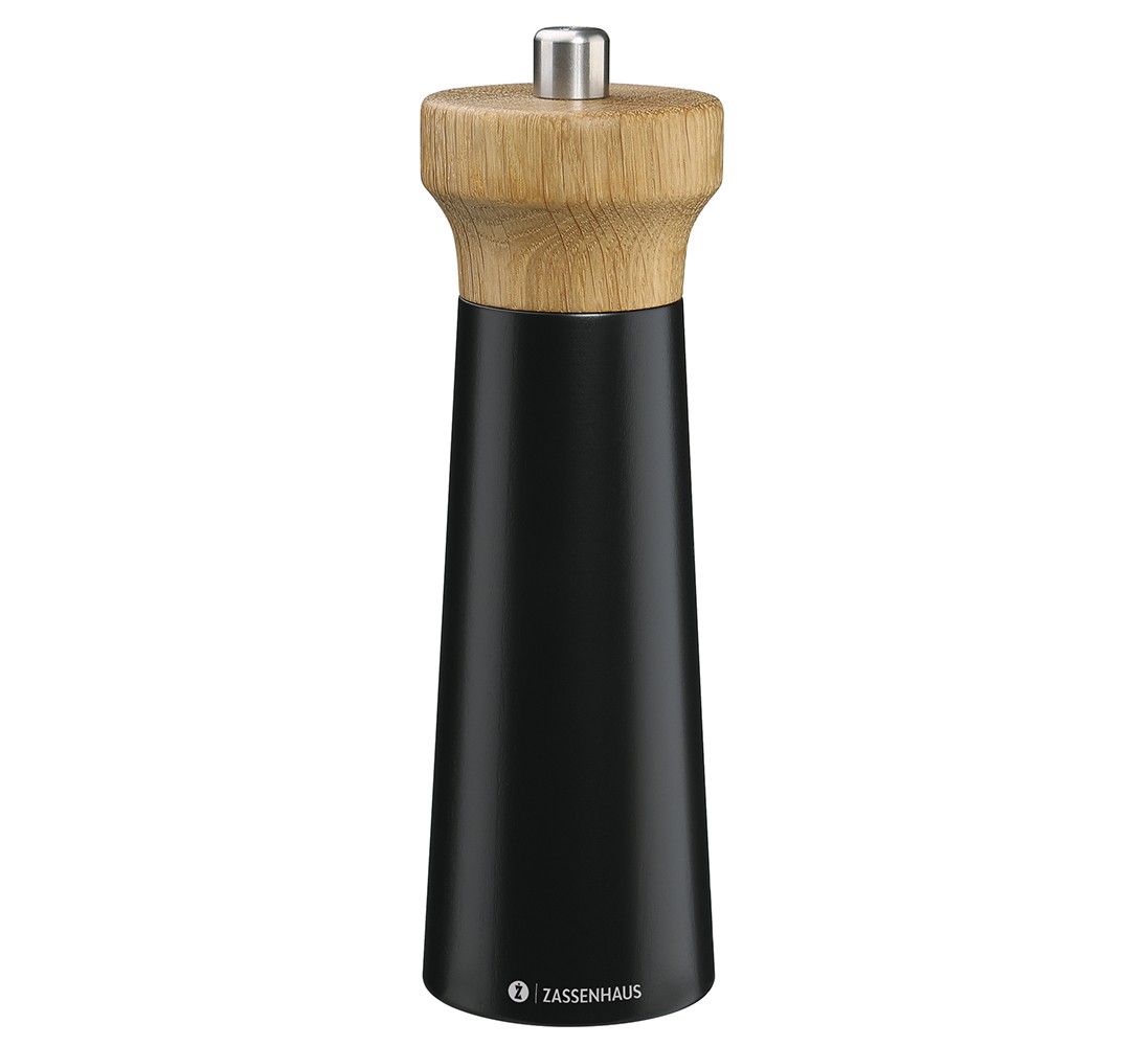 Zassenhaus Pfeffermühle Westerland 18cm schwarz Eiche