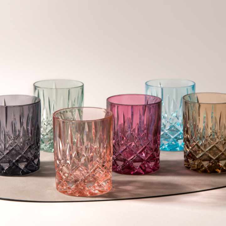 Nachtmann Noblesse Whiskybecher Rose 2er Set