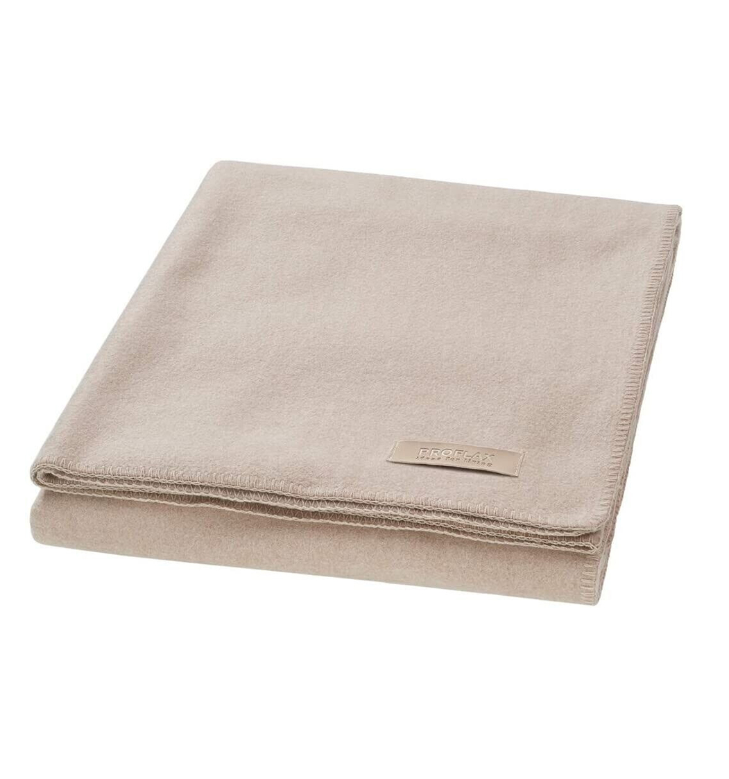 pad Proflax Fleece Decke 160x200cm sand